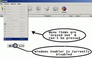 Windows Enabler screenshot 1