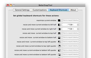 BetterSnapTool screenshot 2