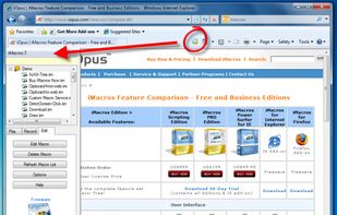 iMacros for Internet Explorer (also available for Firefox and Chrome)