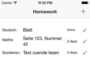 MyTimeTable.de screenshot 1