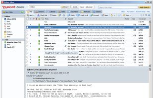 Zimbra Desktop screenshot 1
