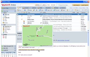 Zimbra Desktop screenshot 1