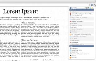 Extensity screenshot 1