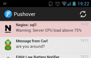 Pushover screenshot 1