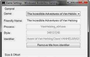 Windowed Borderless Gaming screenshot 1