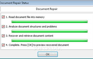 DocRepair screenshot 1