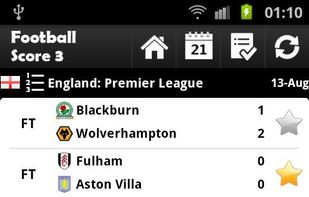 Football Live Score 3 screenshot 1