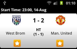 Football Live Score 3 screenshot 1
