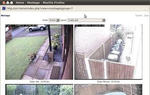 ZoneMinder Montage