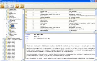 Step 3 After click on "Next" software analysis the data of EDB file & display it as an explorer view.
