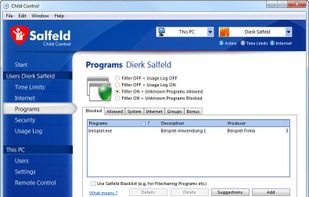 Salfeld Child Control screenshot 3