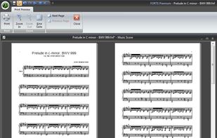 Ready to print layout