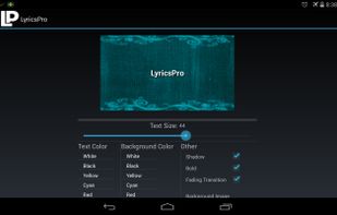 LyricsPro screenshot 1