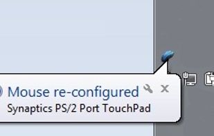 In notification tray