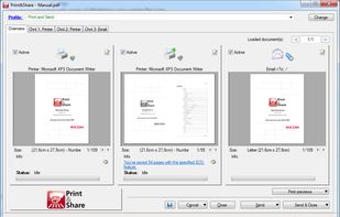 Print&Share 2.8.2.12 running on Windows 7