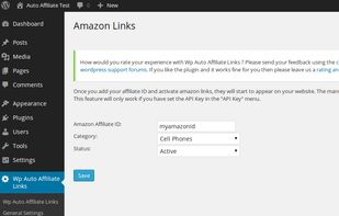 Wp Auto Affiliate Links screenshot 1