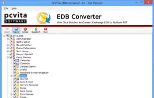 PCVITA EDB Converter screenshot 1