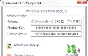 Advanced Tokens Manager screenshot 1