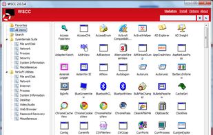 Windows System Control Center screenshot 1