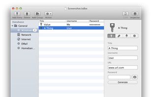MacPass screenshot 1