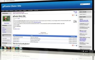 Glfusion screenshot 1