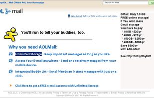 UNLIMITED Storage (Gmail has only 7.3 GB)