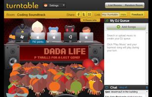 Turntable.fm screenshot 1