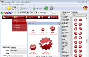 Vista Buttons screenshot 1