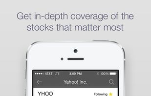 Yahoo! Finance screenshot 1