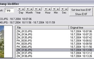 Image Time Stamp Modifier screenshot 1