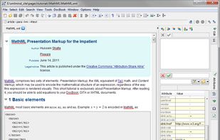 XMLmind XML Editor screenshot 1