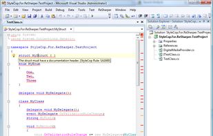 ReSharper screenshot 1