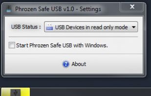 Phrozen Safe USB screenshot 1