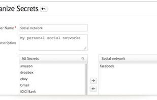 Zoho Vault screenshot 1