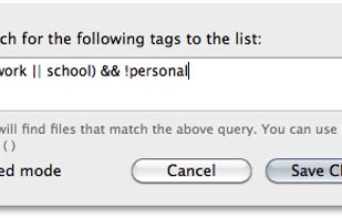 Searching example with boolean logic