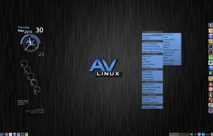 AV Linux screenshot 1