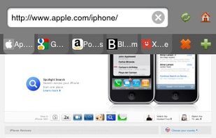 Mercury Web Browser screenshot 1