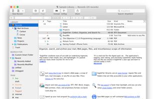 EagleFiler screenshot 1
