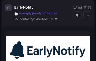 EarlyNotify screenshot 1