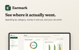 Earmark screenshot 2