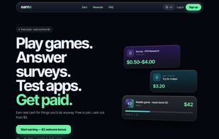 Play games. Answer surveys. Test apps. Get paid