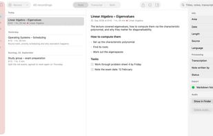 Earnote screenshot 1