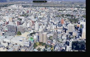 Cities round: explore a real place in photorealistic 3D.