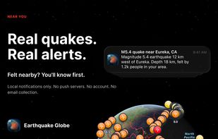 Earthquake Globe screenshot 3