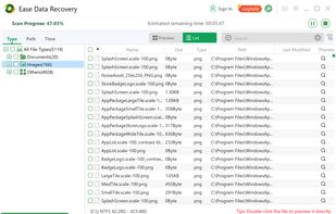 Ease Data Recovery screenshot 1