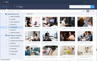 Preview and Recover Lost Files