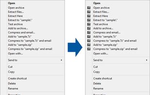 Easy 7-Zip screenshot 1
