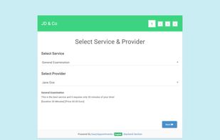 Easy!Appointments screenshot 1