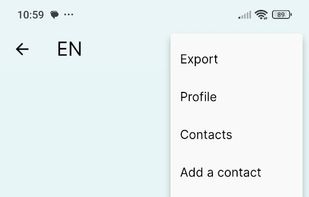 Easy Communication Messenger screenshot 2