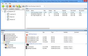 Easy Disk Catalog Maker screenshot 1